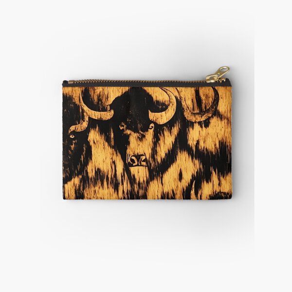 Item preview, Rustic Buffalo Illustration on Wood Grain Background | Wood Art | Wood Burning | Animal Art | Animal Drawing designed and sold by UnhingedBird.