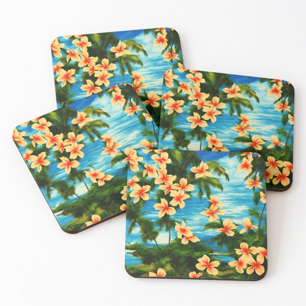 Item preview, Hawaiian Painting | Hawaiian Art | Summer designed and sold by UnhingedBird.