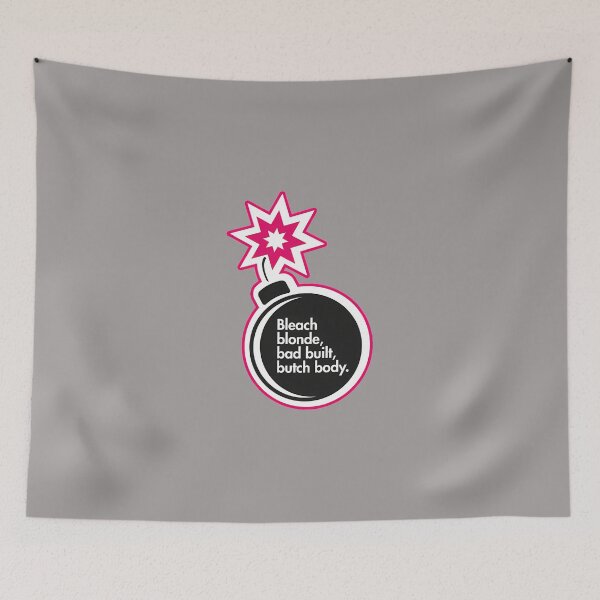Item preview, JASMINE-CROCKETT-TRUTH-BOMB---HOT-PINK-T-SHIRT designed and sold by ShannoBotsford.