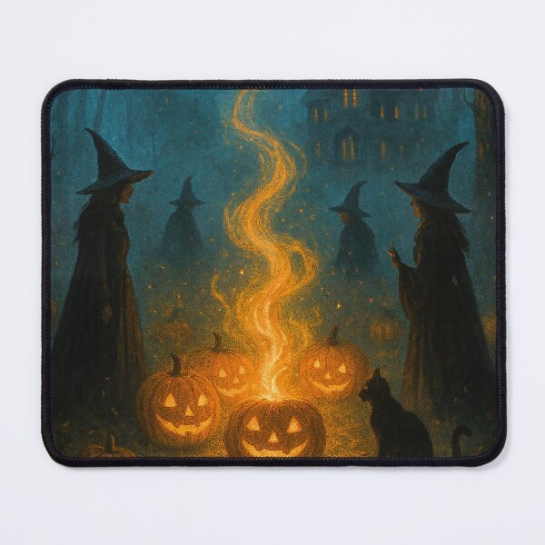 Item preview, Midnight Halloween Gathering designed and sold by FantasyVillaArt.