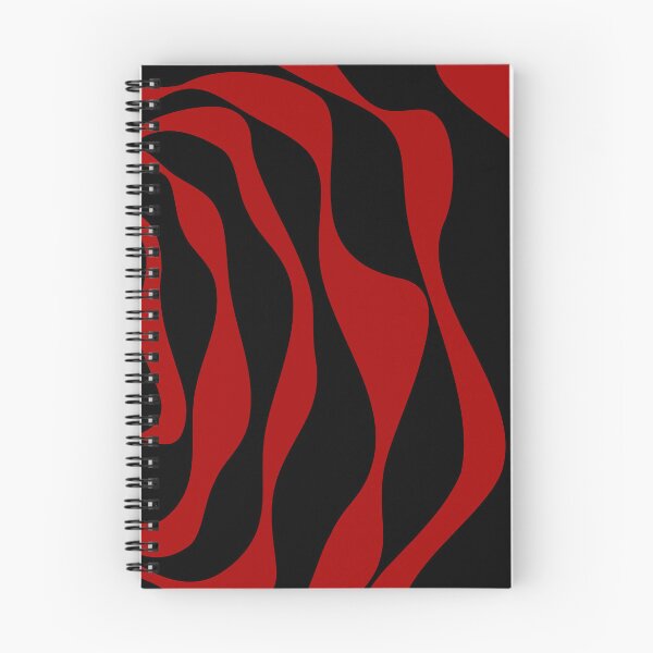 Item preview, Ebb and Flow 4 in Red and Black designed and sold by LAEC-Shop.