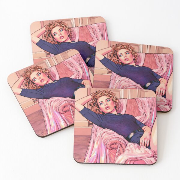 Item preview, Scarlett's Gaze - Pop Art designed and sold by CleverCulture.