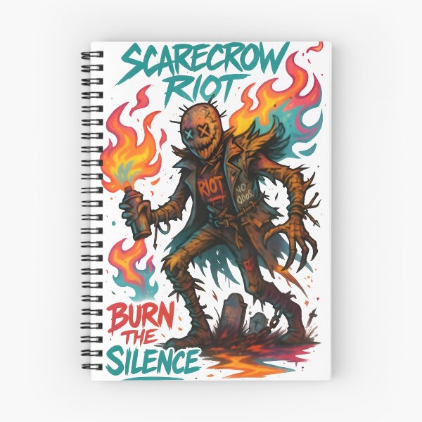 Item preview, Scarecrow Riot – Graffiti Inferno Horror Street Art designed and sold by Snackwear Apparel.