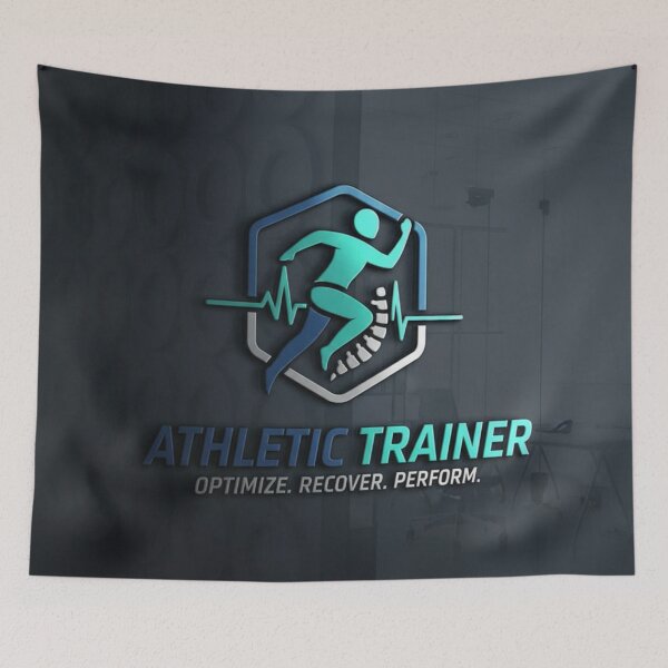 Item preview, Pro Athletic Trainer Gift | Optimize Recover Perform | Sports Medicine Therapy Logo designed and sold by LatestDesign95.