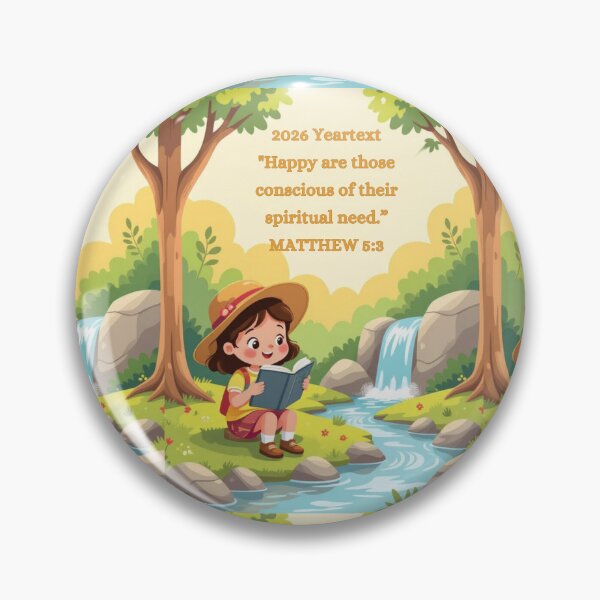 Item preview, 2026 Yeartext JW Waterfall designed and sold by IvaRenee.