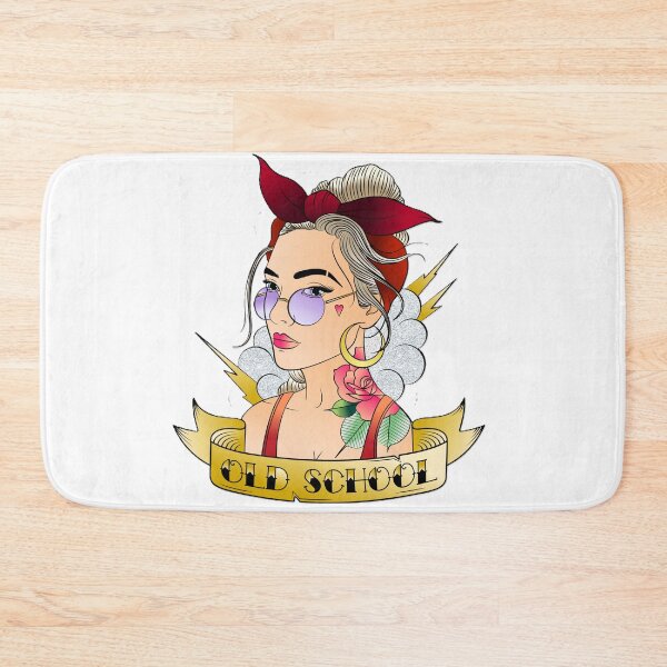 Item preview, Old school lady design designed and sold by SSA-Design.