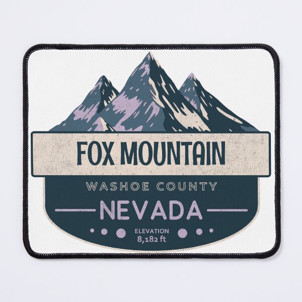 Item preview, Fox Mountain, Washoe County, Nevada, Mountain Design designed and sold by Wanderful-roads.