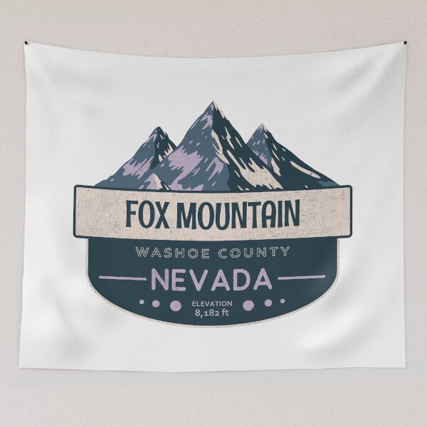 Item preview, Fox Mountain, Washoe County, Nevada, Mountain Design designed and sold by Wanderful-roads.