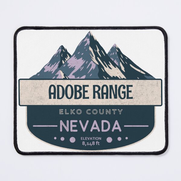 Item preview, Adobe Range, Elko County, Nevada, Mountain Design designed and sold by Wanderful-roads.