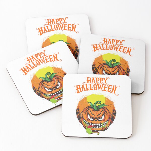 Item preview, Happy Halloween Orange Scary Pumpkin Jack-O-Lantern Design designed and sold by 3ac-Arts.