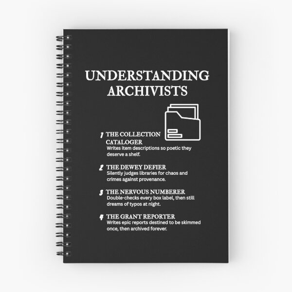 Item preview, Understanding Archivists Vol. 3 – Archive Humor & Insight – Black designed and sold by PsyFlow35.