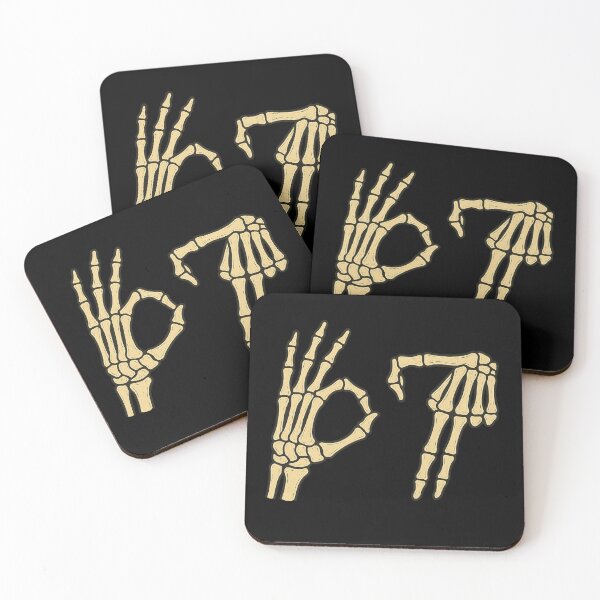 Item preview, 67 Skeleton Hand Halloween designed and sold by Prints-by-Olaf.