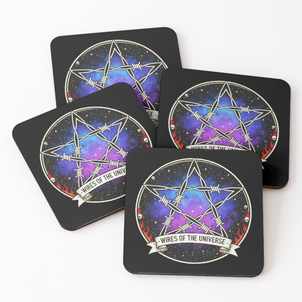 Item preview, Wires of the Universe: Barbed Wire Pentagram designed and sold by CoffinsArt.