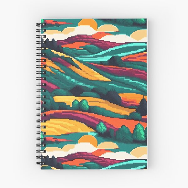 Item preview, Lush Pixelized Forest Pattern | Tree Art | Nature-Inspired Pattern designed and sold by UnhingedBird.
