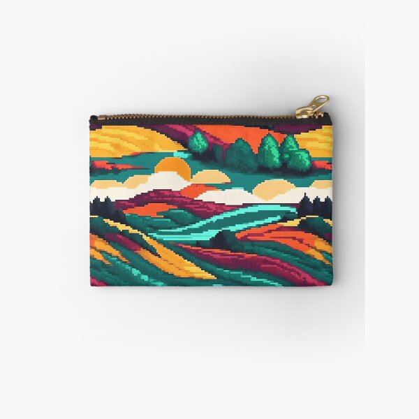 Item preview, Lush Pixelized Forest Pattern | Tree Art | Nature-Inspired Pattern designed and sold by UnhingedBird.