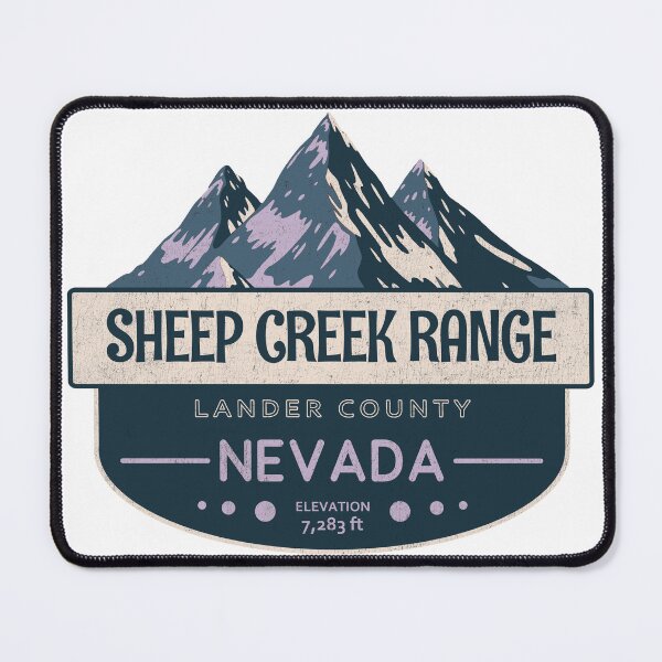Item preview, Sheep Creek Range, Lander County, Nevada, Mountain Design designed and sold by Wanderful-roads.