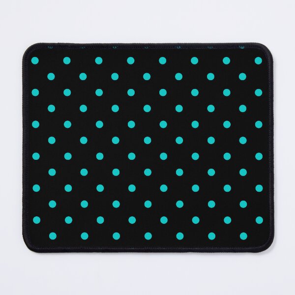 Item preview, Dark Turquoise Polkadots On Black designed and sold by POLKAIWERX.