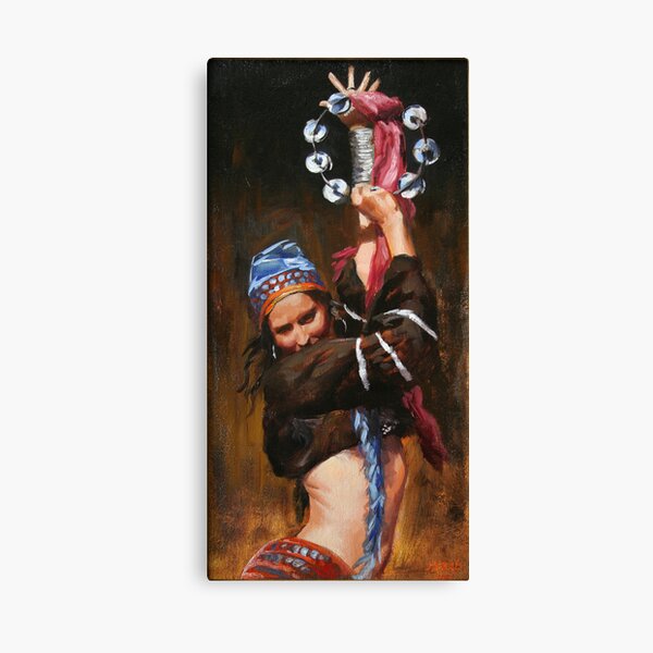Gypsy Woman Canvas Print