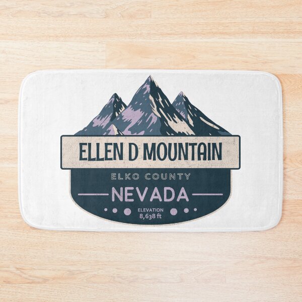 Item preview, Ellen D Mountain, Elko County, Nevada, Mountain Design designed and sold by Wanderful-roads.