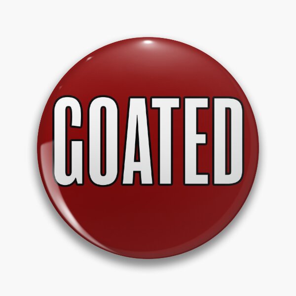 Item preview, GOATED, Condensed Outline designed and sold by Memes N Lore .