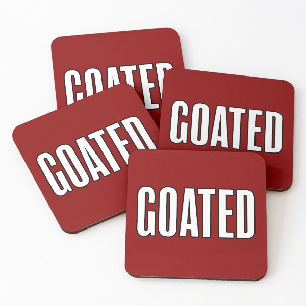 Item preview, GOATED, Condensed Outline designed and sold by Memes N Lore .