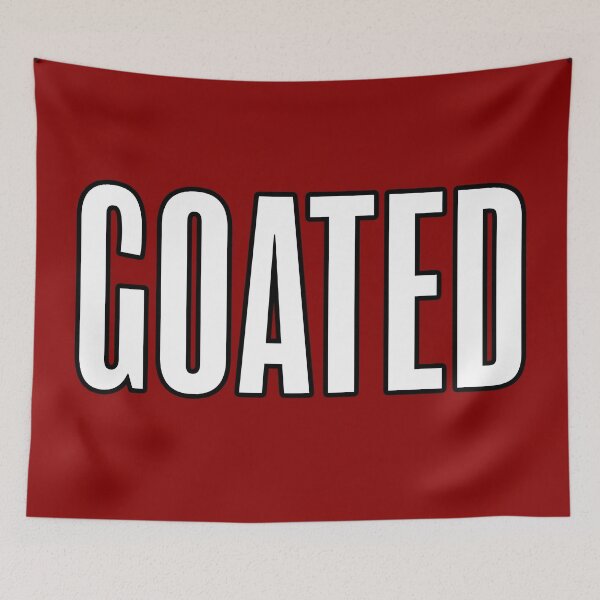 Item preview, GOATED, Condensed Outline designed and sold by Memes N Lore .