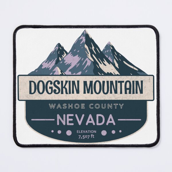Item preview, Dogskin Mountain, Washoe County, Nevada, Mountain Design designed and sold by Wanderful-roads.