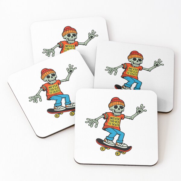Item preview, Never Too Old To Skate Skeleton designed and sold by dreampik.