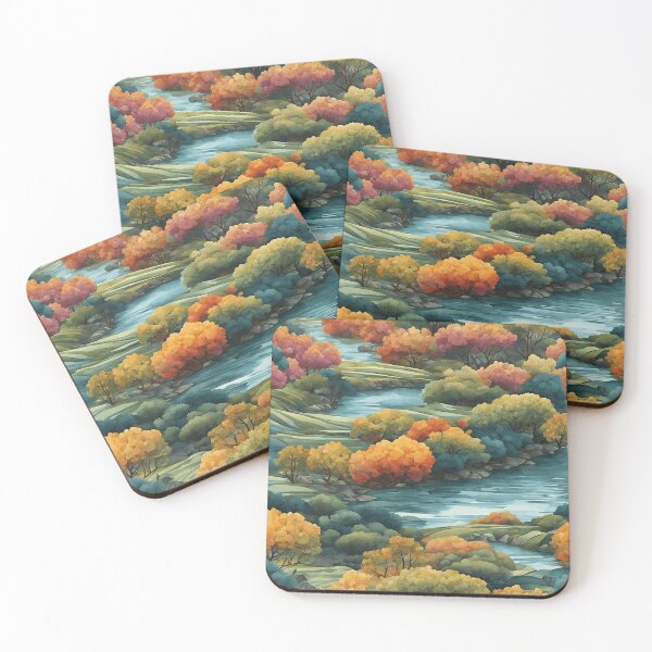 Item preview, Lush Green Forest Pattern | Tree Art | Nature-Inspired Pattern designed and sold by UnhingedBird.