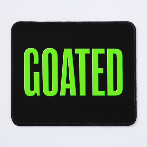 Item preview, GOATED, Green Condensed designed and sold by Memes N Lore .