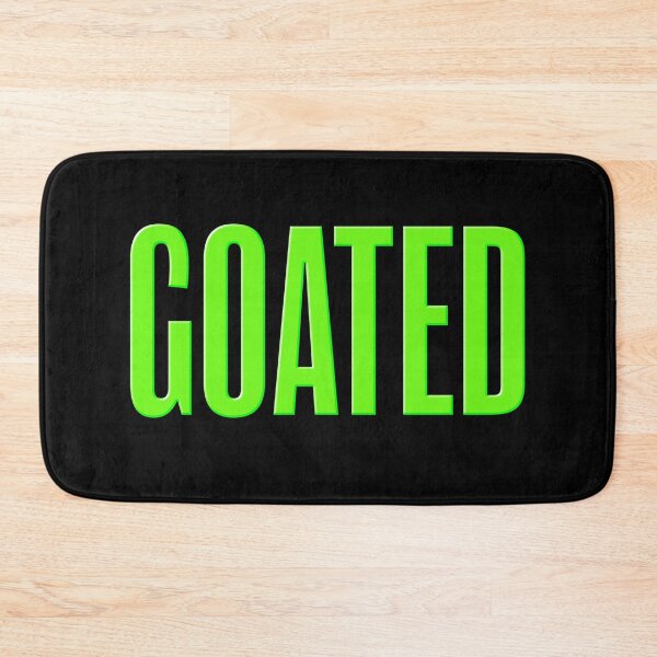 Item preview, GOATED, Green Condensed designed and sold by Memes N Lore .