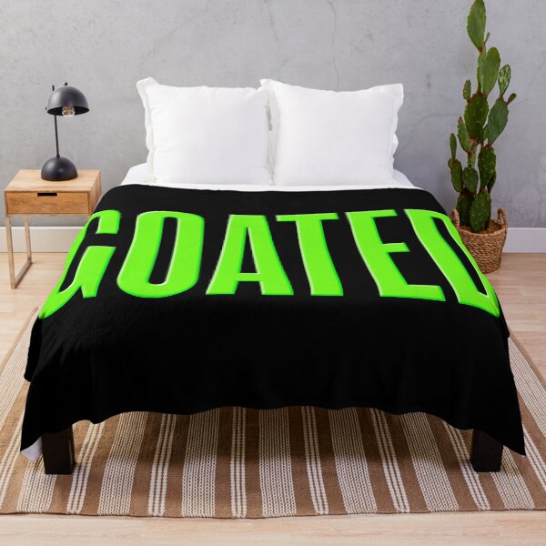 Item preview, GOATED, Green Condensed designed and sold by Memes N Lore .