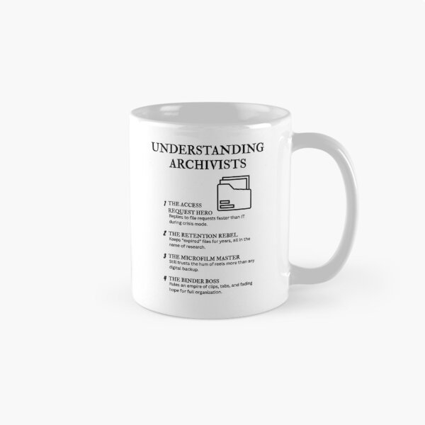 Item preview, Funny Archivist Humor – The Understanding Archivists Series	 designed and sold by PsyFlow35.