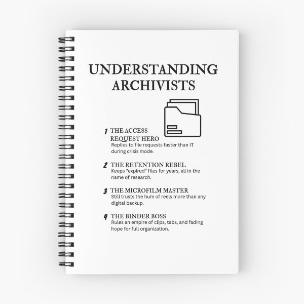 Item preview, Funny Archivist Humor – The Understanding Archivists Series	 designed and sold by PsyFlow35.