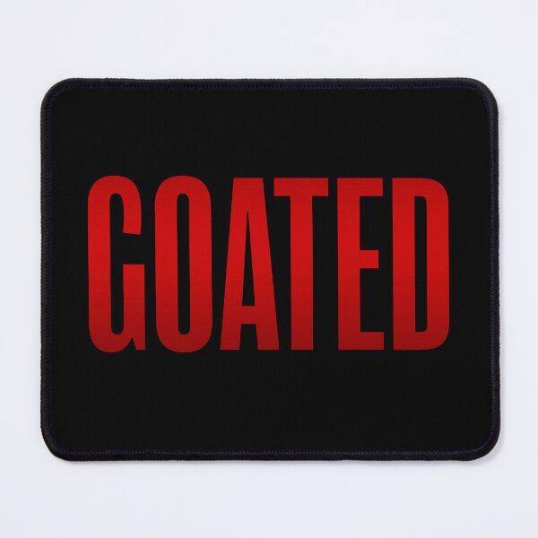 Item preview, GOATED, Red Condensed designed and sold by Memes N Lore .