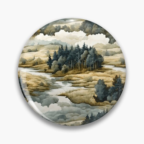 Item preview, Lush Green Forest Pattern | Tree Art | Nature-Inspired Pattern designed and sold by UnhingedBird.