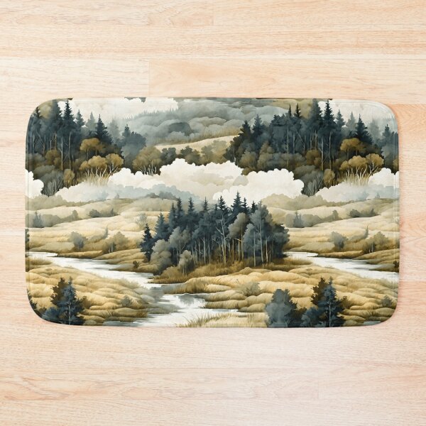 Item preview, Lush Green Forest Pattern | Tree Art | Nature-Inspired Pattern designed and sold by UnhingedBird.