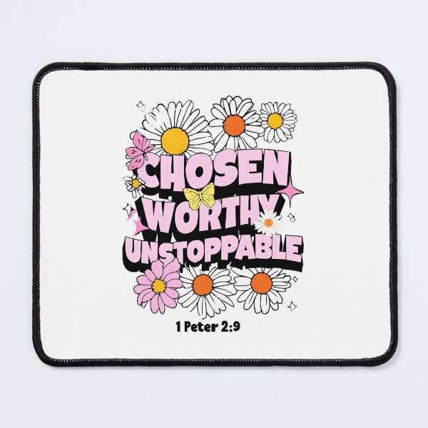 Item preview, Chosen Worthy Unstoppable | 1 Peter 2:9 Christian Inspirational Design designed and sold by WHDProduction45.