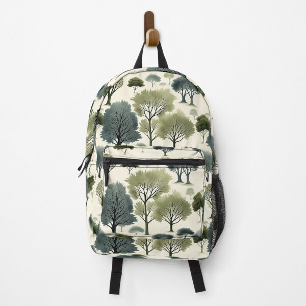 Item preview, Lush Green Tree Pattern | Tree Art | Nature-Inspired Pattern designed and sold by UnhingedBird.
