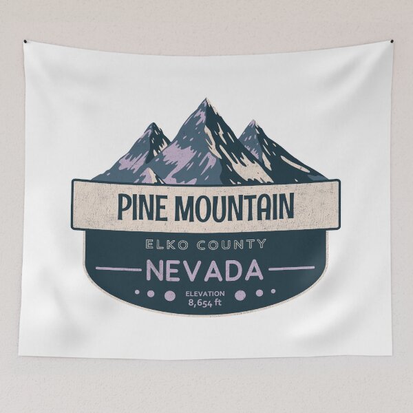 Item preview, Pine Mountain, Elko County, Nevada, Mountain Design designed and sold by Wanderful-roads.