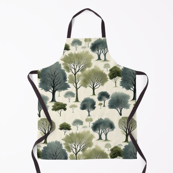 Item preview, Lush Green Tree Pattern | Tree Art | Nature-Inspired Pattern designed and sold by UnhingedBird.