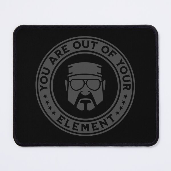 Item preview, Out of Your Element T-Shirt - Walter Sobchak Iconic Quote - The Big Lebowski Cult Comedy - Camiseta Estás Fuera De Tu Elemento designed and sold by DAVIDSTORE75.