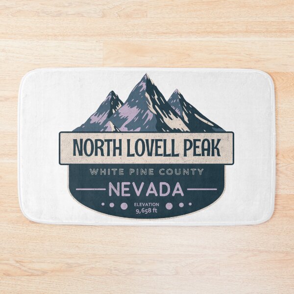 Item preview, North Lovell Peak, White Pine County, Nevada, Mountain Design designed and sold by Wanderful-roads.