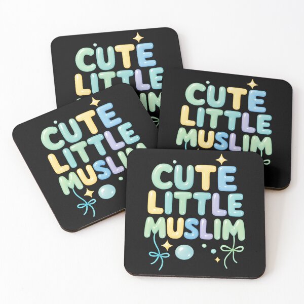 Item preview, Cute Little Muslim - Islamic Kids Design designed and sold by D-Islamic.