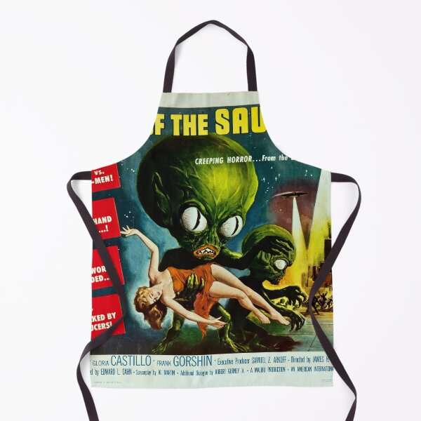 Item preview, INVASION OF THE SAUCER MEN designed and sold by angrypixelart.