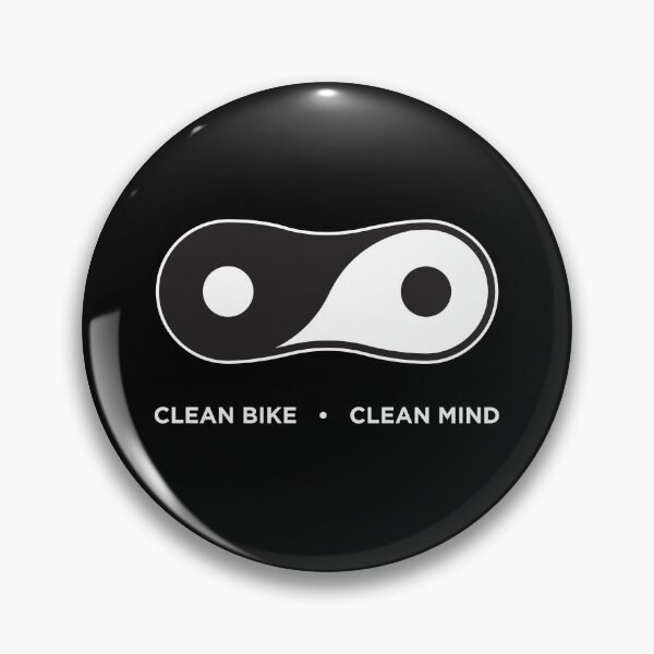 Item preview, Clean Bike • Clean Mind - dark background designed and sold by Half Serious.