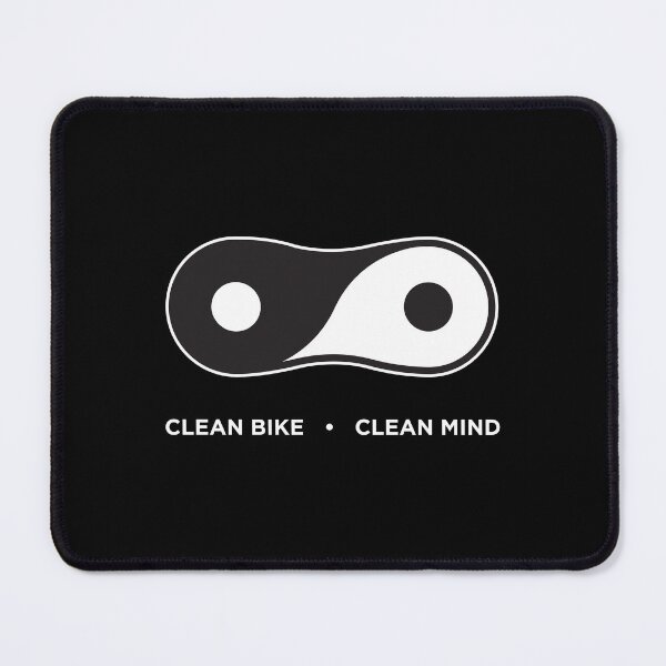 Item preview, Clean Bike • Clean Mind - dark background designed and sold by Half Serious.