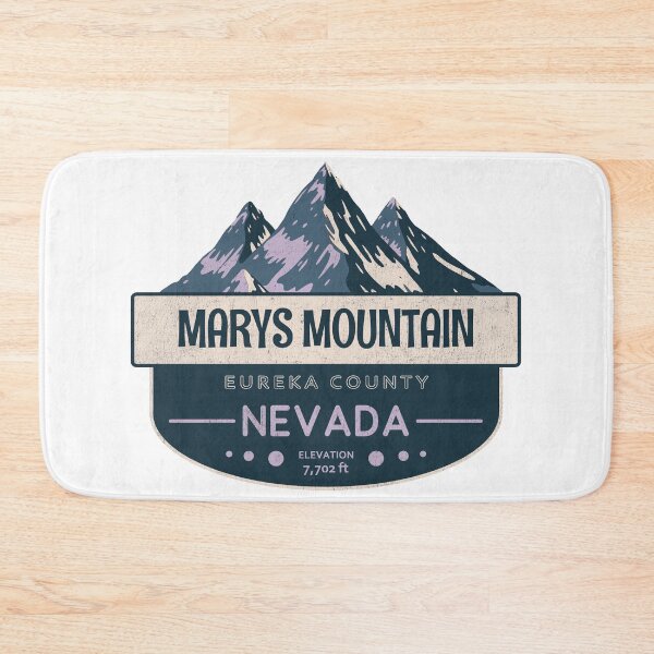 Item preview, Marys Mountain, Eureka County, Nevada, Mountain Design designed and sold by Wanderful-roads.
