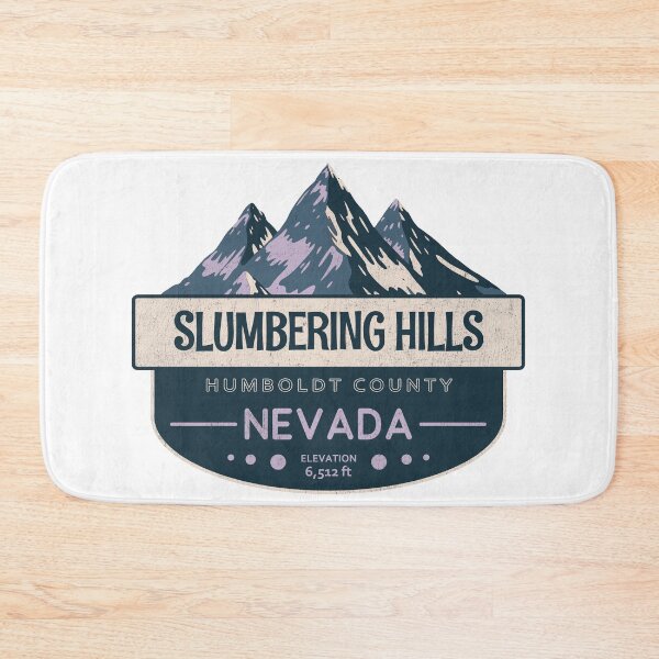 Item preview, Slumbering Hills, Humboldt County, Nevada, Mountain Design designed and sold by Wanderful-roads.
