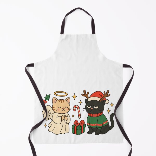 Item preview,  Angel and Reindeer Cats designed and sold by PolinaMirralisa.